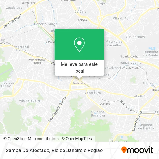Samba Do Atestado mapa