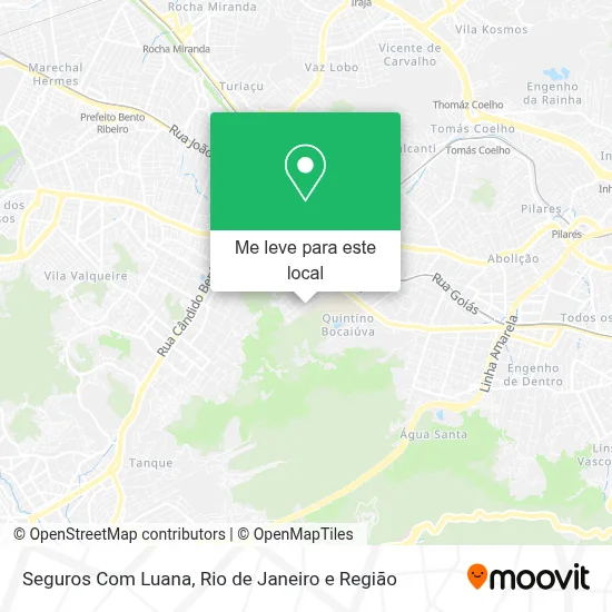 Seguros Com Luana mapa