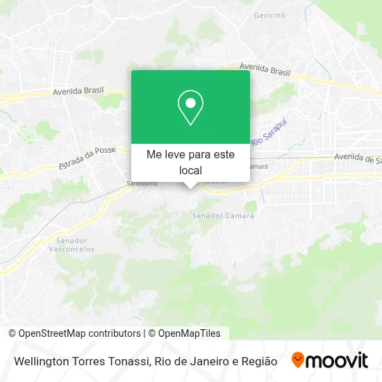 Wellington Torres Tonassi mapa