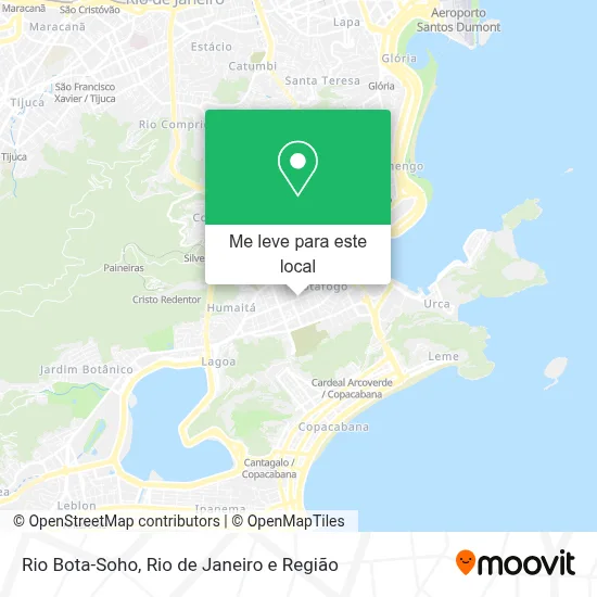 Rio Bota-Soho mapa
