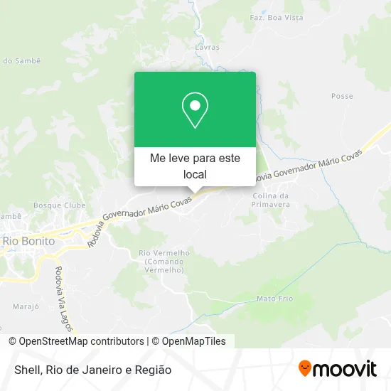 Shell mapa