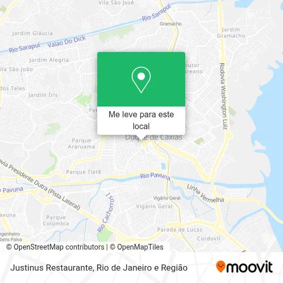 Justinus Restaurante mapa