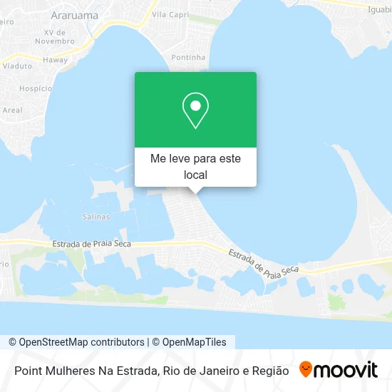 Point Mulheres Na Estrada mapa
