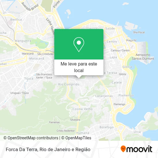 Forca Da Terra mapa