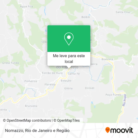 Nomazzo mapa