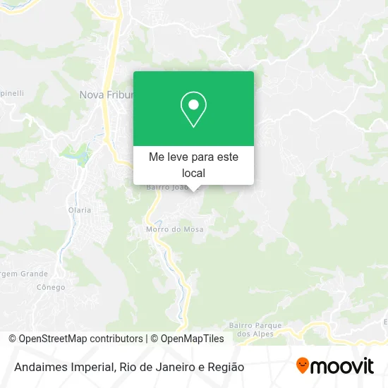 Andaimes Imperial mapa