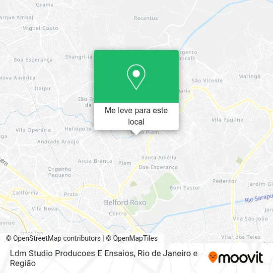 Ldm Studio Producoes E Ensaios mapa