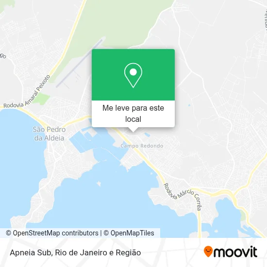 Apneia Sub mapa