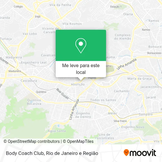 Body Coach Club mapa
