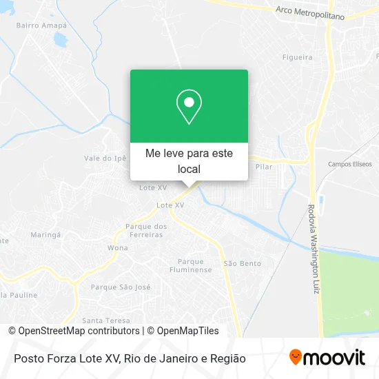 Posto Forza Lote XV mapa