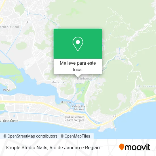 Simple Studio Nails mapa