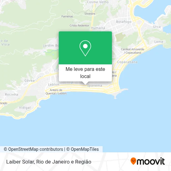 Laiber Solar mapa