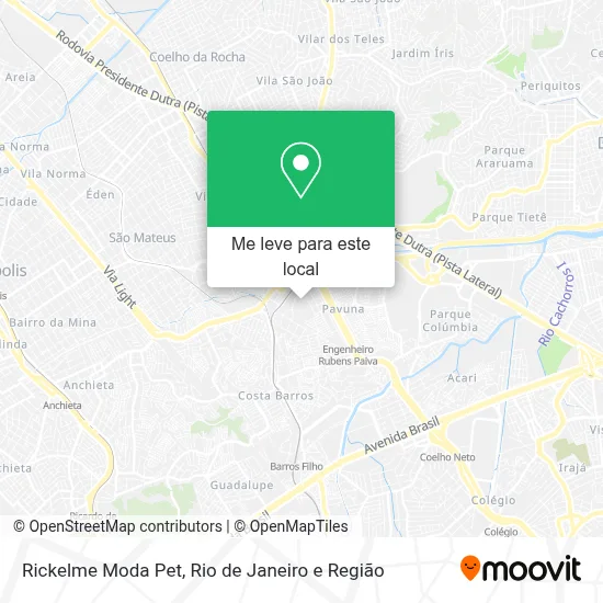 Rickelme Moda Pet mapa