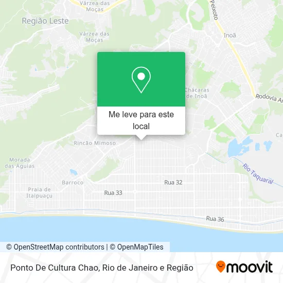 Ponto De Cultura Chao mapa