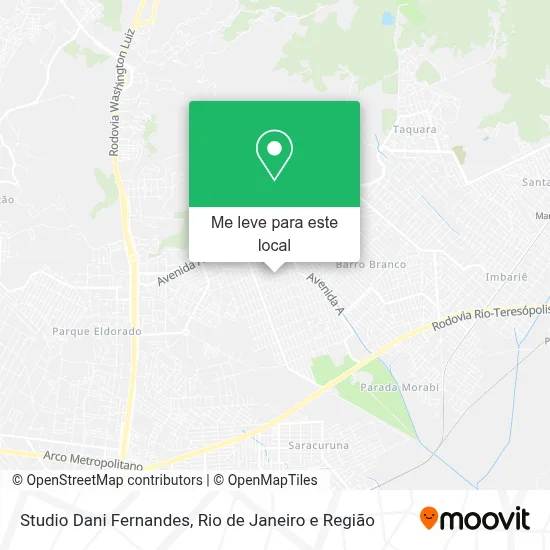 Studio Dani Fernandes mapa