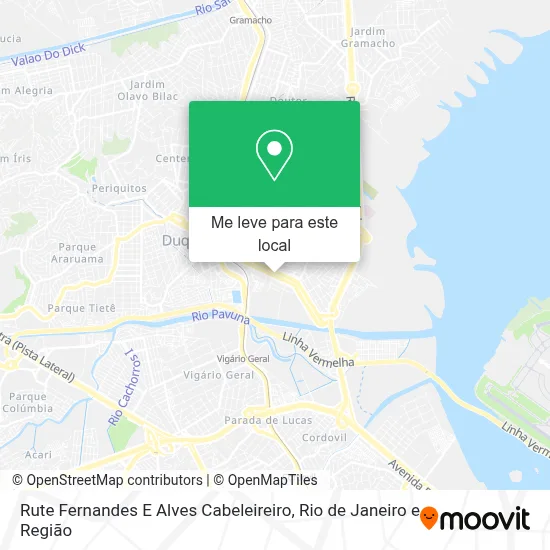 Rute Fernandes E Alves Cabeleireiro mapa
