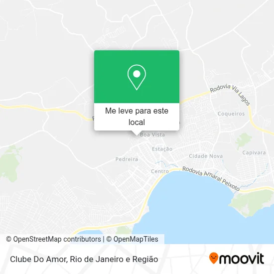 Clube Do Amor mapa
