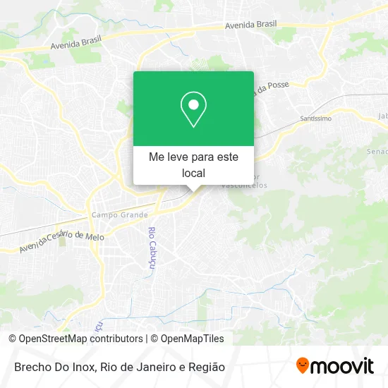 Brecho Do Inox mapa