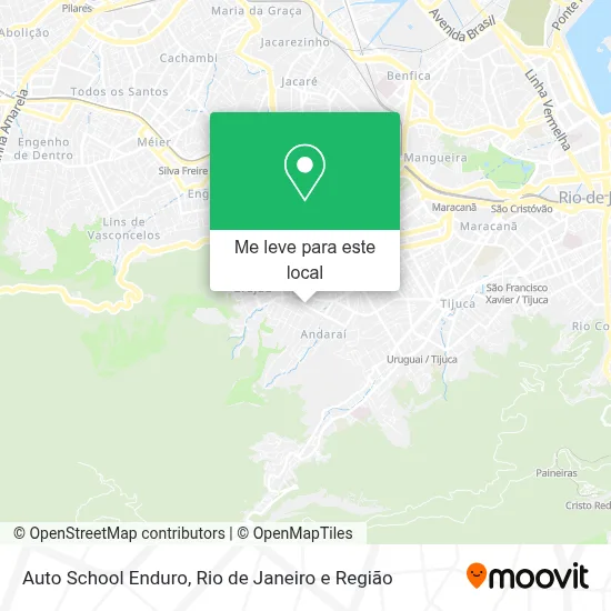 Auto School Enduro mapa