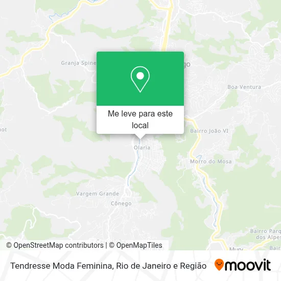 Tendresse Moda Feminina mapa