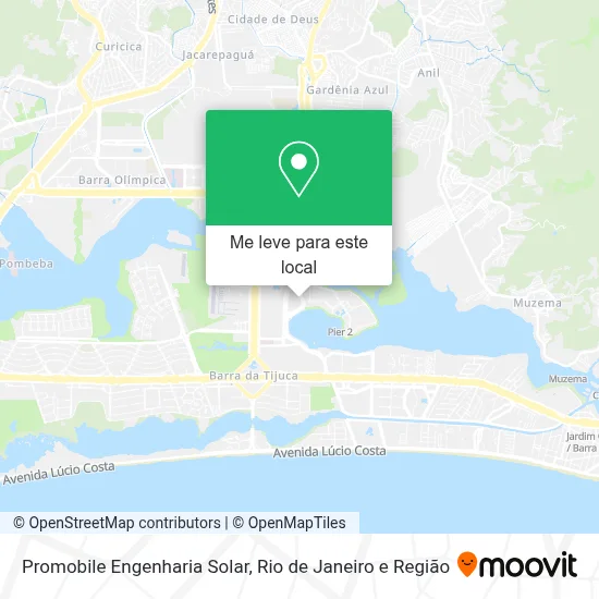 Promobile Engenharia Solar mapa
