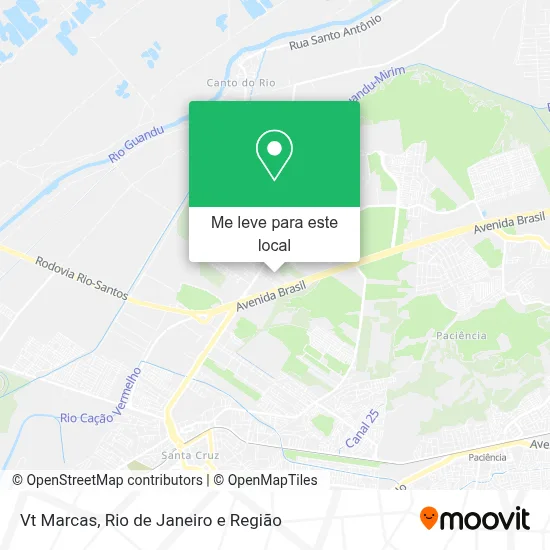 Vt Marcas mapa