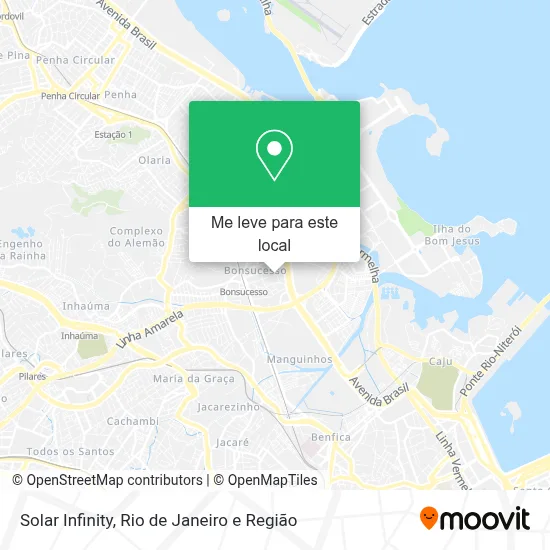 Solar Infinity mapa