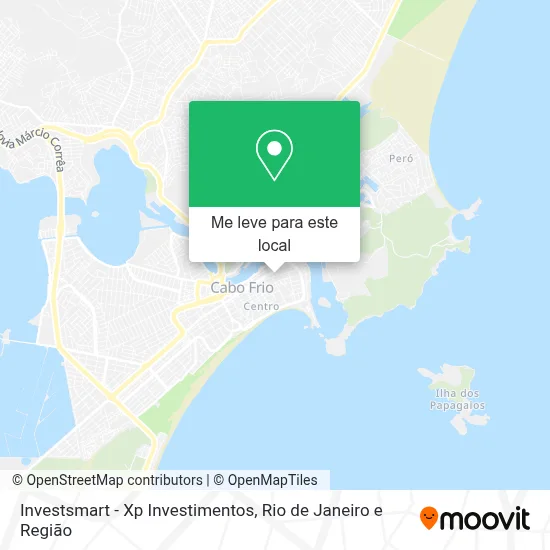 Investsmart - Xp Investimentos mapa
