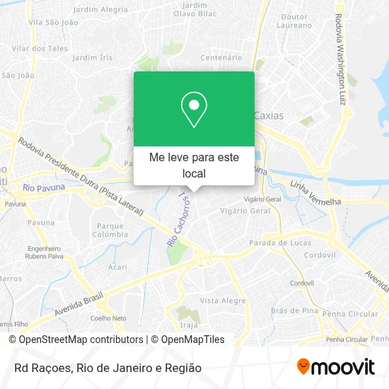 Rd Raçoes mapa