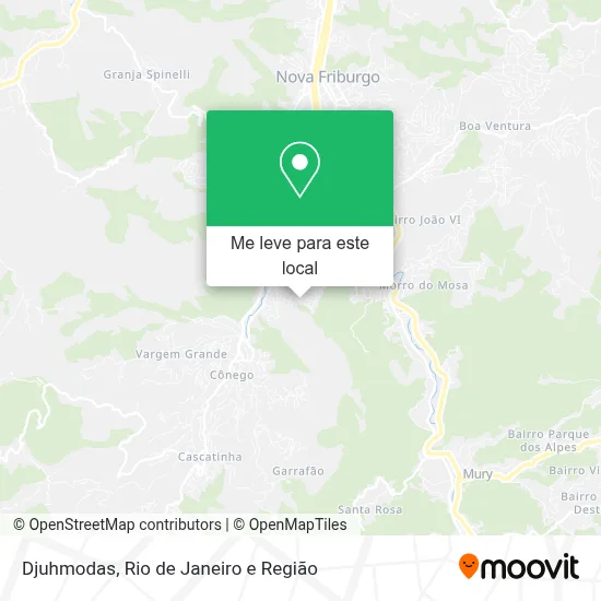Djuhmodas mapa