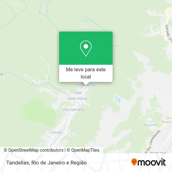 Tandellas mapa