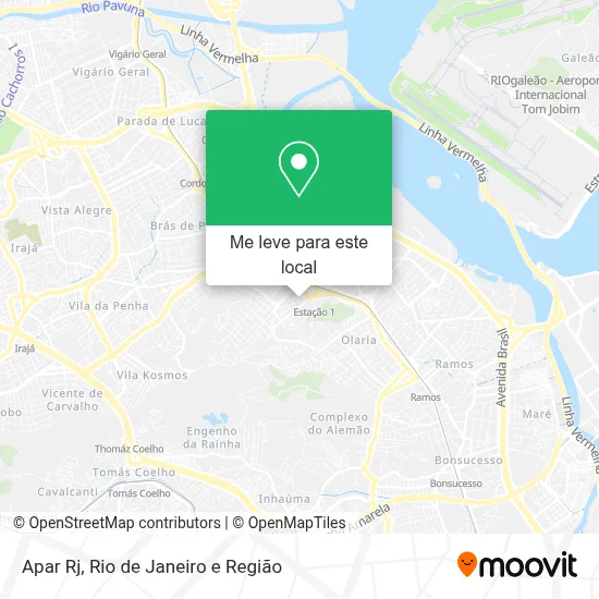 Apar Rj mapa