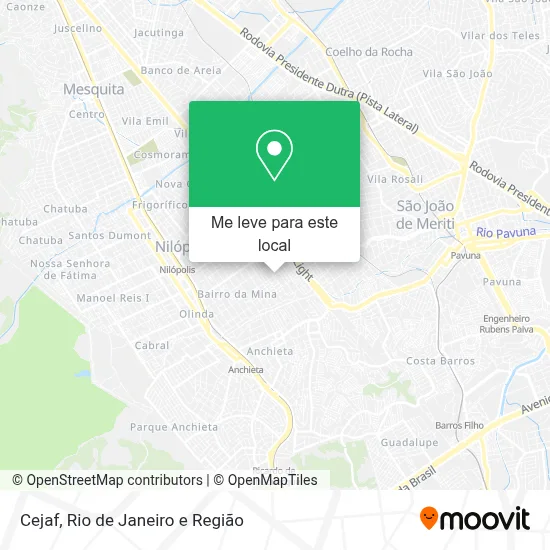 Cejaf mapa