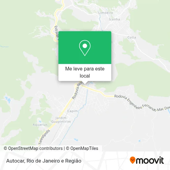Autocar mapa