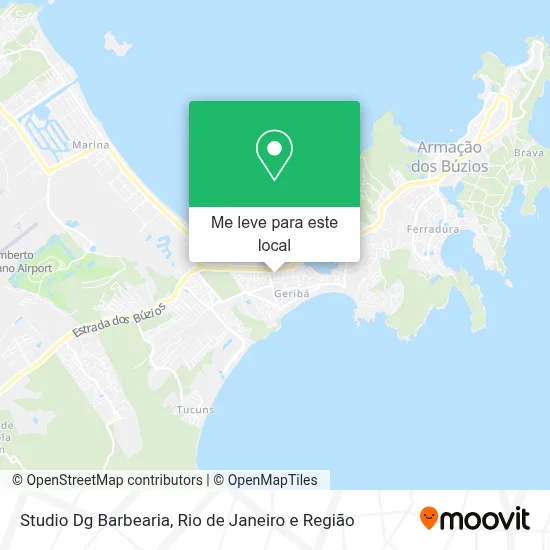 Studio Dg Barbearia mapa