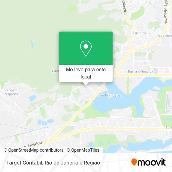 Target Contabil mapa