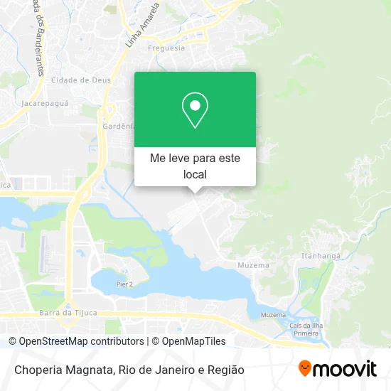 Choperia Magnata mapa