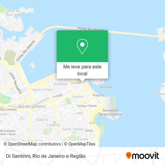 Di Santinni mapa