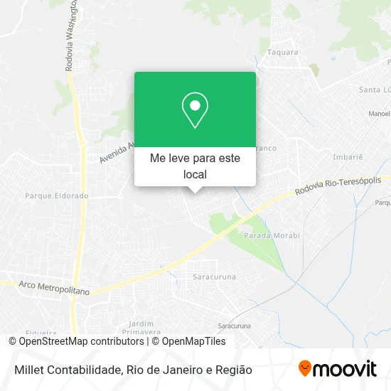 Millet Contabilidade mapa