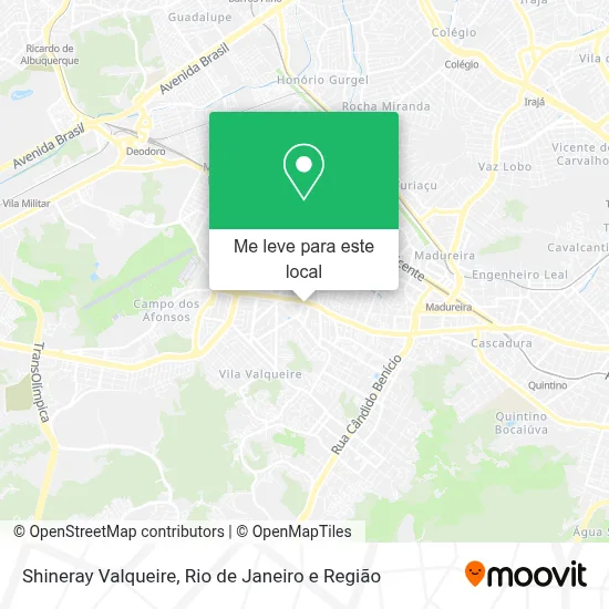 Shineray Valqueire mapa