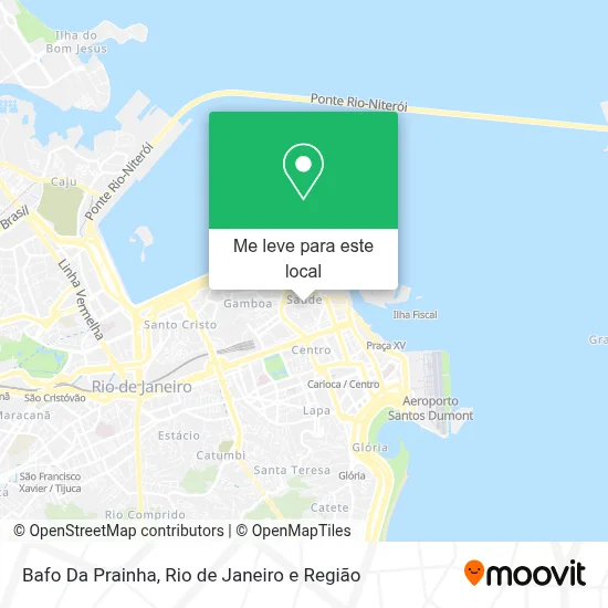 Bafo Da Prainha mapa