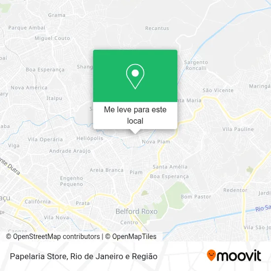 Papelaria Store mapa