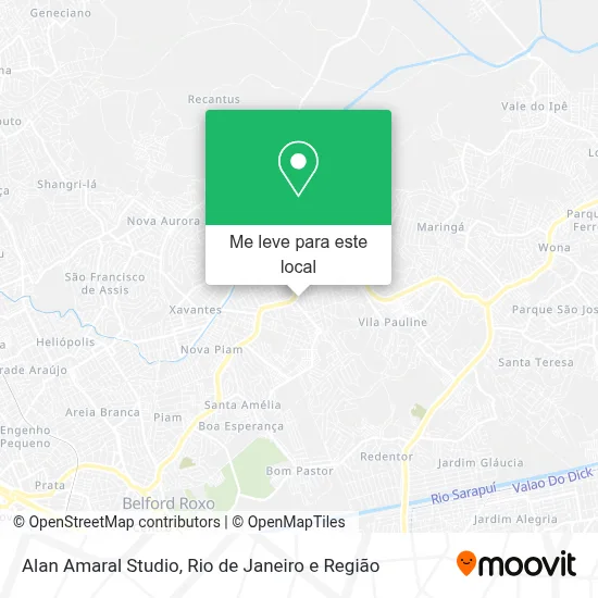 Alan Amaral Studio mapa