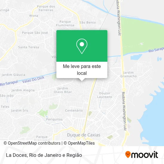 La Doces mapa