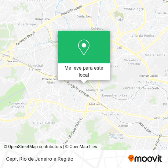 Cepf mapa