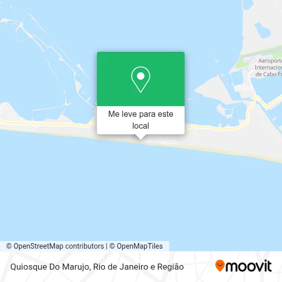 Quiosque Do Marujo mapa