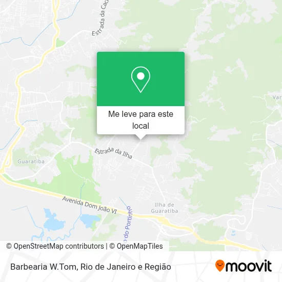 Barbearia W.Tom mapa