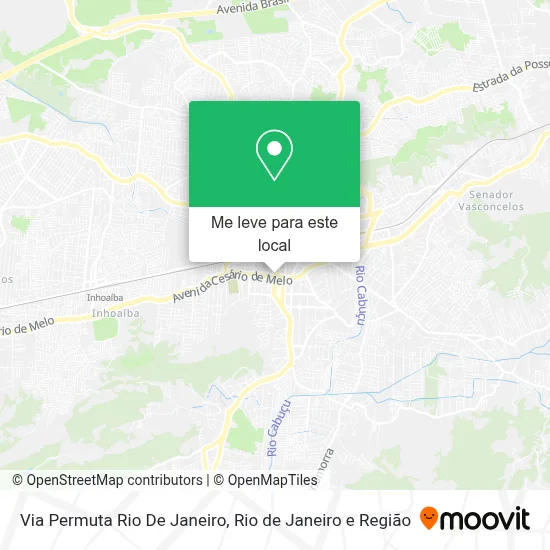 Via Permuta Rio De Janeiro mapa