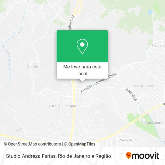 Studio Andreza Farias mapa