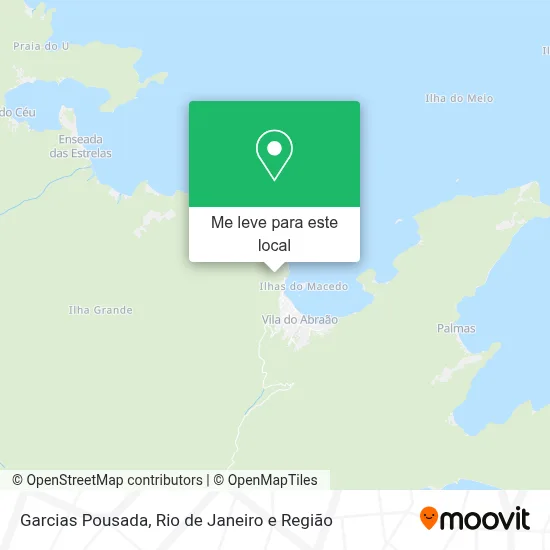 Garcias Pousada mapa